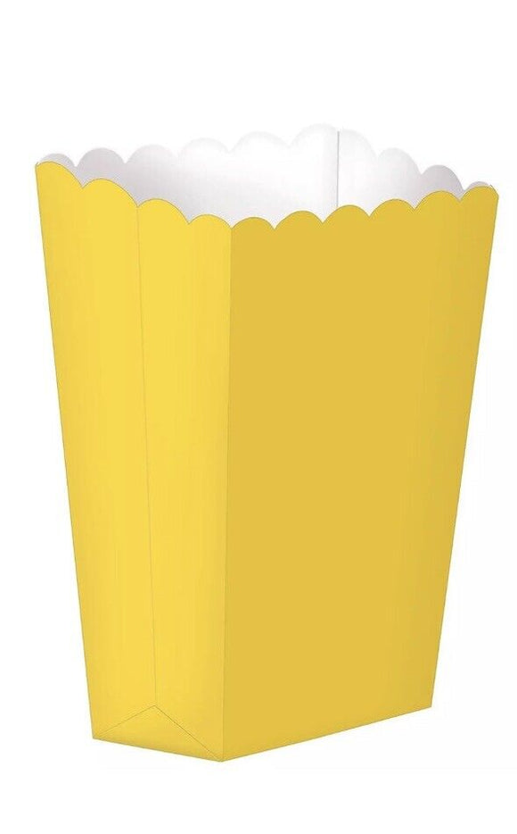 Amscan Paper Popcorn/Treat Boxes; 5.25