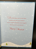 Merry Christmas Babysitter Greeting Card w/Envelope