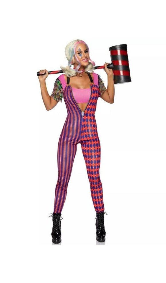 Womens Comic Vixen Harley Quinn Adult Small Halloween Costume