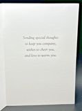 Thinking of You Greeting Card w/Envelope1