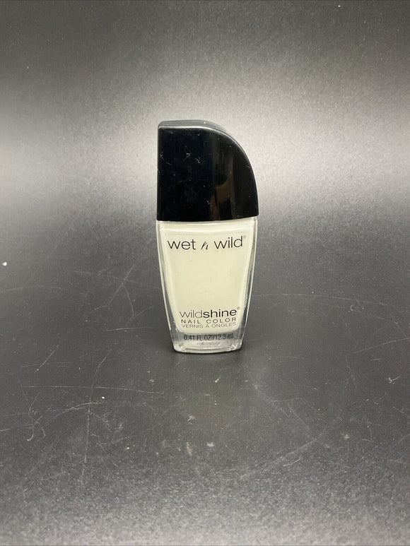 wet n wild Wild Shine Nail Polish, 453B French White Crème, Nail Color