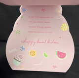 Sweet 16 Greeting Card w/Envelope