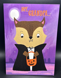 Happy Halloween Grandpa Greeting Card w/Envelope
