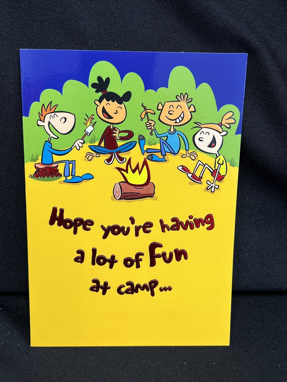 Away at Camp Greeting Card w/Envelope