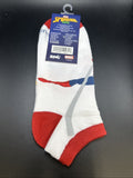 Marvel Spider-Man Athletic Socks Fits Size 7-112