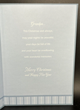 Merry Christmas Grandpa Greeting Card w/Envelope