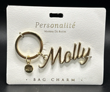 Personalite Marina De Buchi Personalized Bag Charm Molly