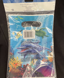 Creative Converting Ocean Party Party Favor 8 Loot Bags 6.5”x9”