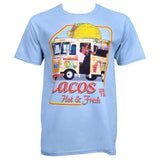 Marvel Deadpool Taco Truck T-Shirt Sz XXXX-Large 4XL Blue NEW0