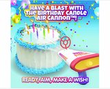 Birthday Candle Air Cannon, Safe Fun Way to Blow Out Birthday Candles, Reusable