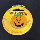 Vintage Light Up Pumpkin Pin Eyes Should Light Up  Untested  Dead Battery0