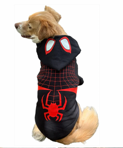 Marvel Spiderman Pet Hoodies - I Am Miles Morales Pet Fleece Medium