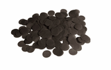 SKD Party By Forum Round Black Paper Dots Confetti 0.8oz Party Supply Decoration
