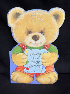 Happy Birthday Boy Greeting Card w/Envelope