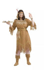 Women's Indian Maiden Plus Size Costume (16-22)