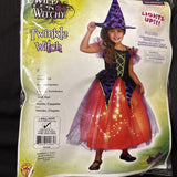 Twinkle Witch Girls Dress Halloween Costume size Small 4-61