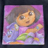 Dora Flower Adventure Lunch Dinner Napkins Birthday Party Supplies 16 Ct