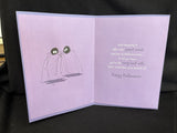 Happy Halloween Wife Greeting Card w/Envelope