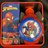 Accutime Boys' Quartz Spiderman Watch Plastic Graphic Strap Marvel