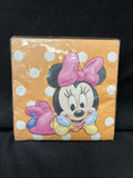 Minnie Mouse 1st Birthday Party Dessert Beverage Napkins 16 Per Package New