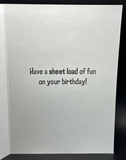 Funny Birthday Greeting Card w/Envelope