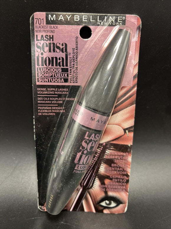 Maybelline Lash Sensational Mascara (701 Blackest Black)