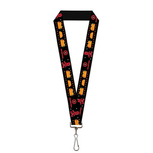 MARVEL DEADPOOL Lanyard - 1.0" - Deadpool 2012 #27 Taco Time- WDP037