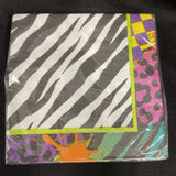 Amscan Totally 80's Beverage Napkins 16ct