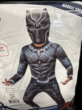 Rubies Youth Black Panther Costume Sz Small 4 62