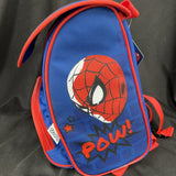 Scooli Mini Spiderman Backpack Zip Front Pocket Adjustable Straps Marvel