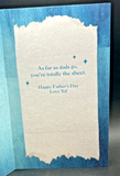 Happy Father's Day Dad Greeting Card w/Envelope1