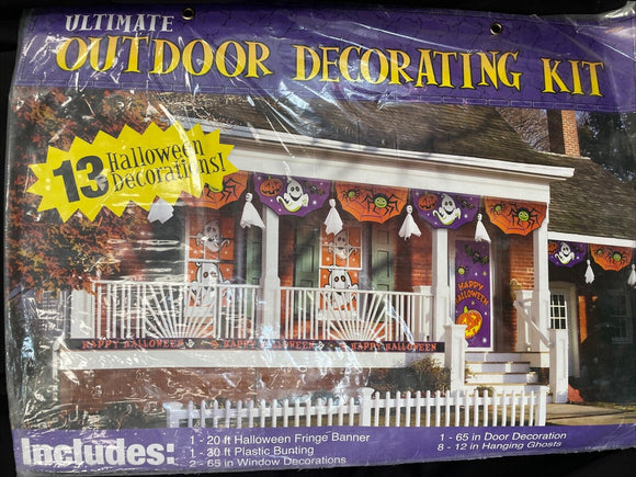 Ultimate 13 Piece Outdoor Halloween Decorating Kit