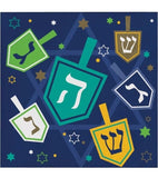 Hanukkah Icons paper 16 Beverage napkins 2 Ply