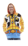 Toy Story 4 Woody Hoodie Top Costume - Adult STD One-Size (42-46 Jacket)0