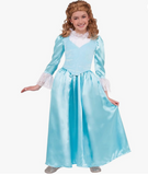 Blue Colonial Lady  Child Costume Small 4-60