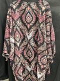 NEW LOOT CRATE WEAR for her X-Men Dark Phoenix Jean Gray Kimono Wrap Top Shirt M