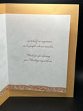 Happy Thanksgiving From Both of Us Greeting Card w/Envelope