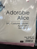 Adorable Alice in Wonderland Girls Costume XSmall 3-4