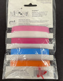 LALALOOPSY 4 RUBBER BRACELETS NEW, PARTY FAVORS, MADE IN USA, 3+