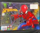 Marvel Spiderman Sketch Pad W/Stickets 49 Sheets 15x9”