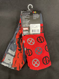 Marvel Deadpool 2Pairs Men’s Crew Socks Size 7-12