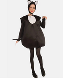 Black Cat Kitty Cat Animal Adult Costume OS Fits up to 14/160
