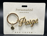 Personalite Marina De Buchi Personalized Bag Charm Paige