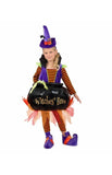 Cauldron Witch Girl's Costume Kids Size S0