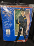 Police Officer Cop Blue Uniform Career Day  Halloween Child Costume Medium 8-10