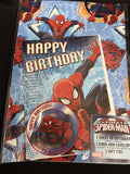 Ultimate Spiderman Birthday Card/Gift Tag/1 Gift Sheet 49mmx682mm Bundle 3