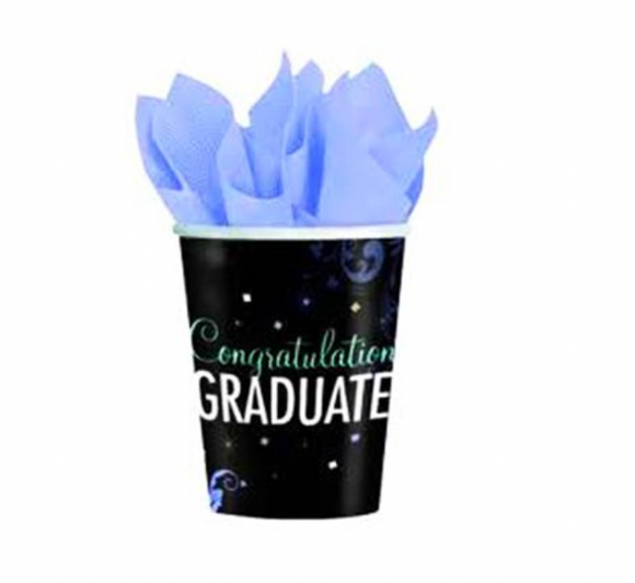 Graduation 9oz Hot/Cold Cups 18Ct