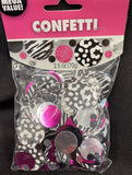 Fabulous Birthday Confetti Mega Value Pink,Black& White 2.5oz