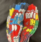 Avenger Heroes Kids No Show Socks 10Pack Size 6-8