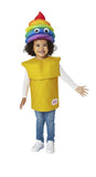 Kidrobot Yummy World Toddler Rainbow Soft Serve Costume 4T0